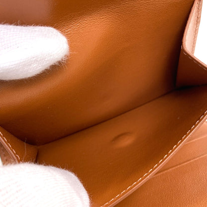 CELINE セリーヌ トリオンフ フラップ 三つ折り 二つ折り財布（小銭入れあり） PVC レディース 中古