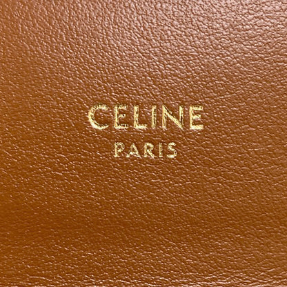 CELINE セリーヌ トリオンフ フラップ 三つ折り 二つ折り財布（小銭入れあり） PVC レディース 中古