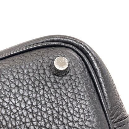 HERMES エルメス ピコタンロックPM シルバー金具 ハンドバッグ トリヨン レディース 中古