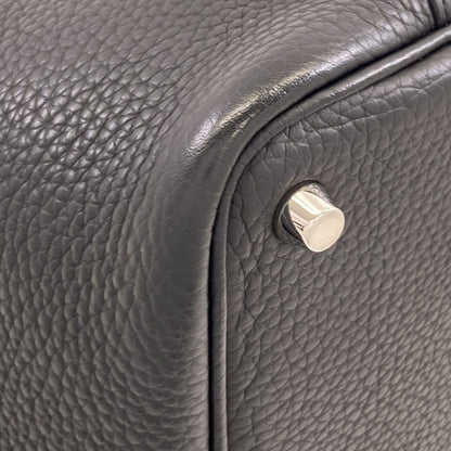 HERMES エルメス ピコタンロックPM シルバー金具 ハンドバッグ トリヨン レディース 中古
