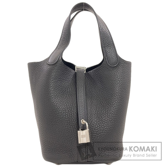 HERMES エルメス ピコタンロックPM シルバー金具 ハンドバッグ トリヨン レディース 中古