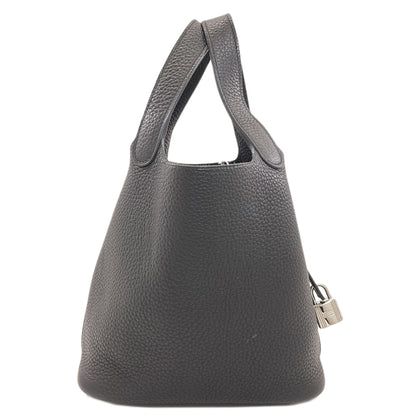 HERMES エルメス ピコタンロックPM シルバー金具 ハンドバッグ トリヨン レディース 中古