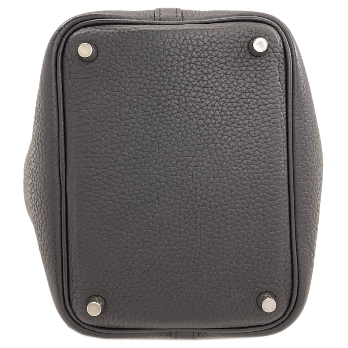 HERMES エルメス ピコタンロックPM シルバー金具 ハンドバッグ トリヨン レディース 中古