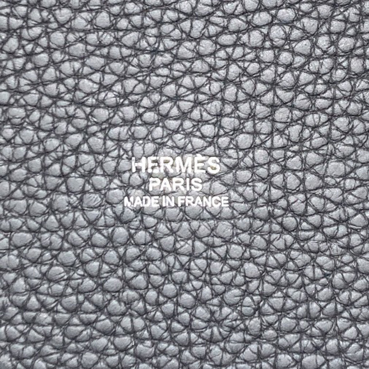 HERMES エルメス ピコタンロックPM シルバー金具 ハンドバッグ トリヨン レディース 中古