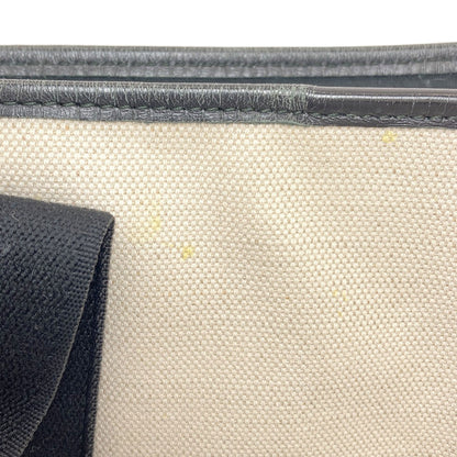BALENCIAGA バレンシアガ 339933 ネイビーカバス S ハンドバッグ キャンバス レディース 中古