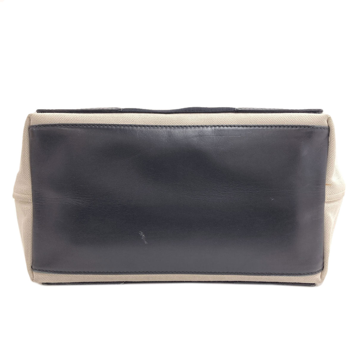 BALENCIAGA バレンシアガ 339933 ネイビーカバス S ハンドバッグ キャンバス レディース 中古