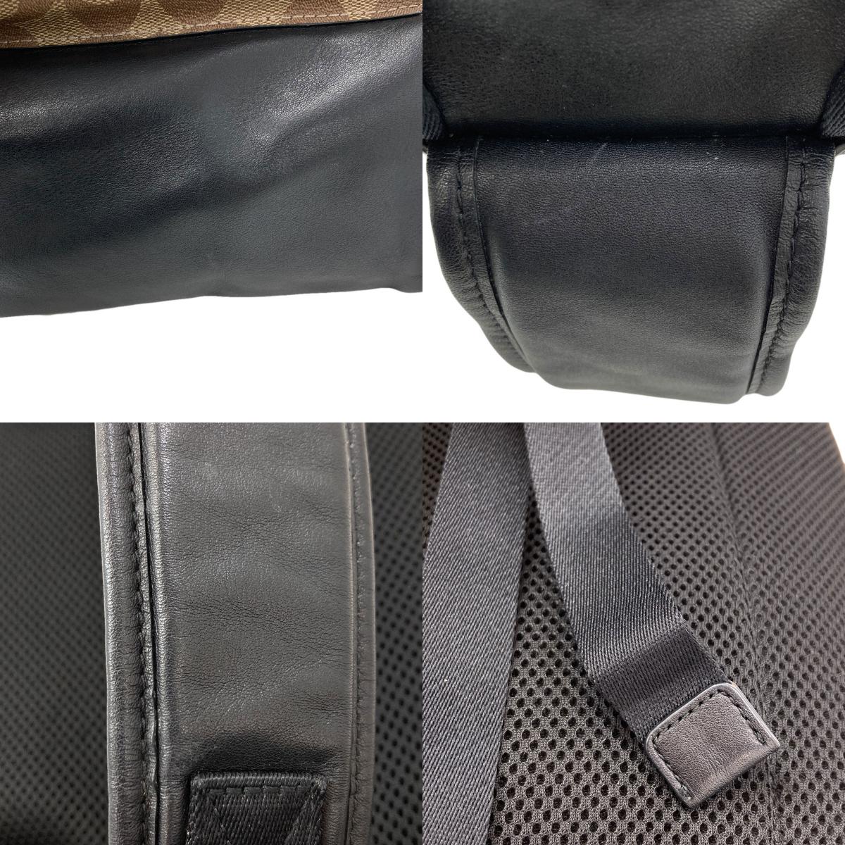 COACH コーチ 1909 シグネチャー ボディバッグ PVC レディース 中古