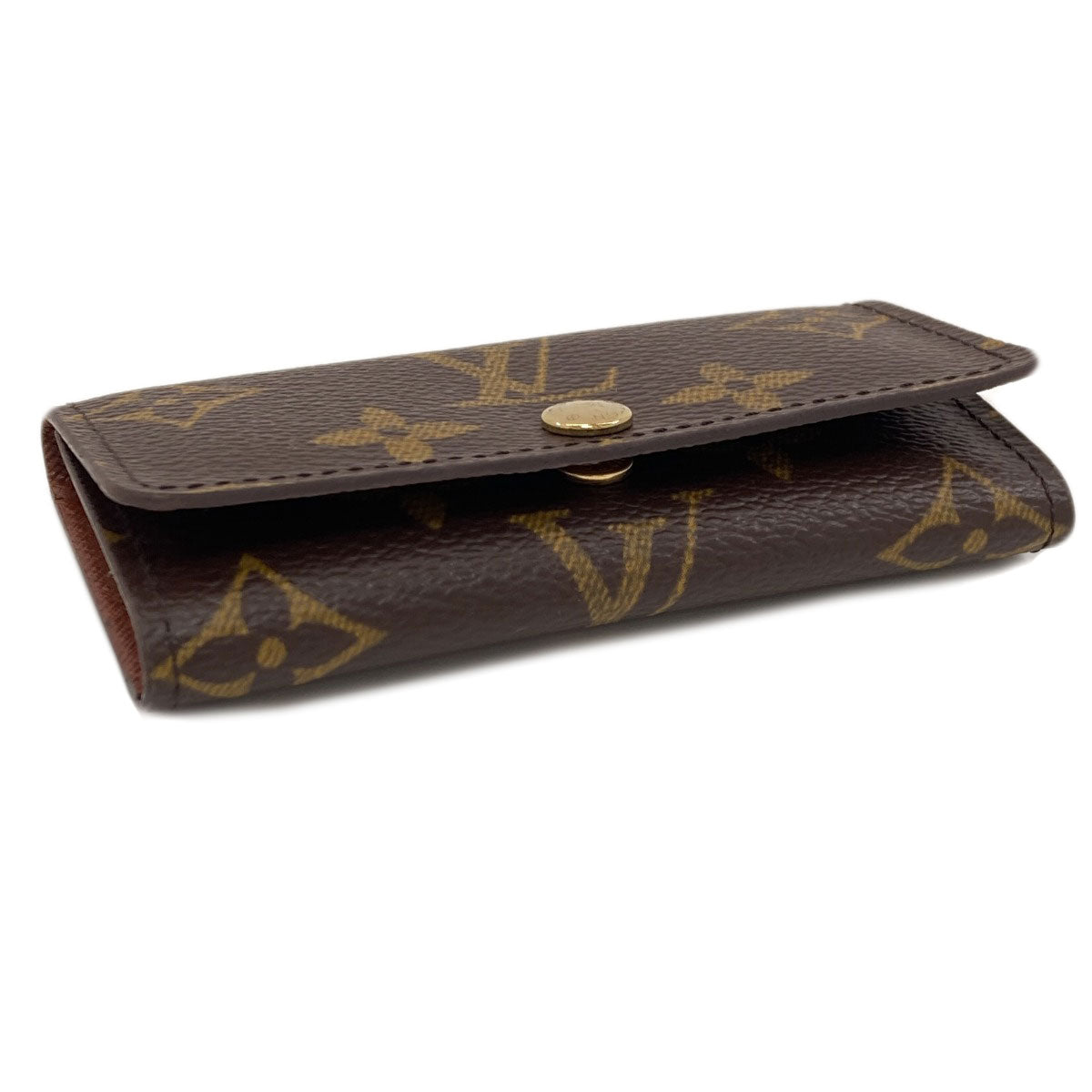 LOUIS VUITTON ルイヴィトン M62631 ミュルティクレ4 キーケース モノグラムキャンバス レディース 中古