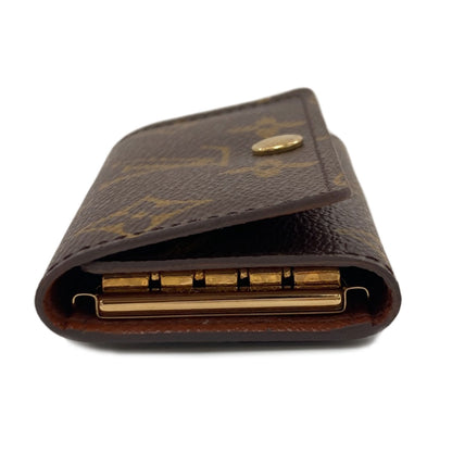 LOUIS VUITTON ルイヴィトン M62631 ミュルティクレ4 キーケース モノグラムキャンバス レディース 中古