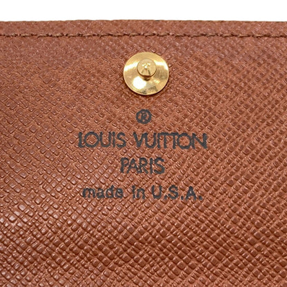 LOUIS VUITTON ルイヴィトン M62631 ミュルティクレ4 キーケース モノグラムキャンバス レディース 中古