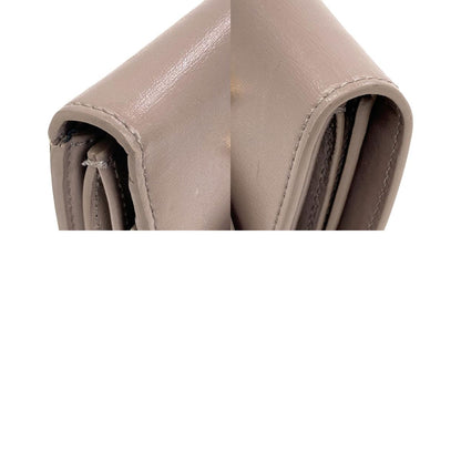 CELINE セリーヌ トリオンフ フラップ 三つ折り 二つ折り財布（小銭入れあり） カーフ レディース 中古