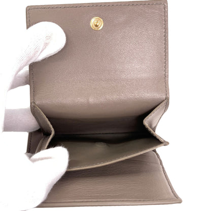 CELINE セリーヌ トリオンフ フラップ 三つ折り 二つ折り財布（小銭入れあり） カーフ レディース 中古