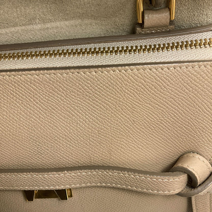 CELINE セリーヌ マイクロ ベルトバッグ 2WAY ハンドバッグ カーフ レディース 中古