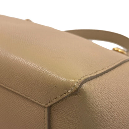 CELINE セリーヌ マイクロ ベルトバッグ 2WAY ハンドバッグ カーフ レディース 中古