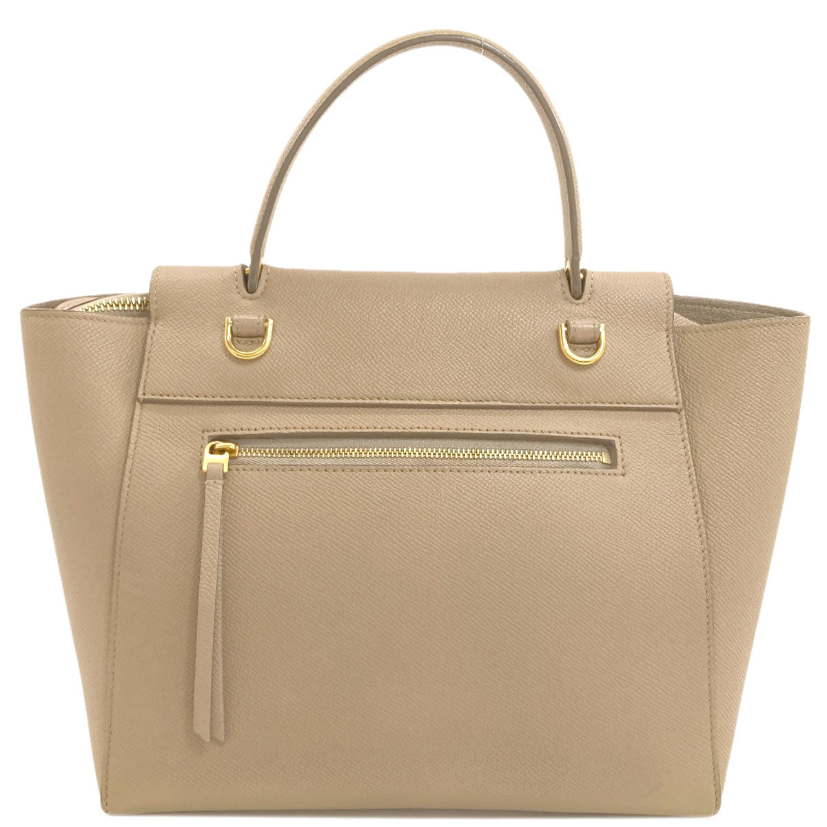 CELINE セリーヌ マイクロ ベルトバッグ 2WAY ハンドバッグ カーフ レディース 中古