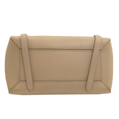 CELINE セリーヌ マイクロ ベルトバッグ 2WAY ハンドバッグ カーフ レディース 中古