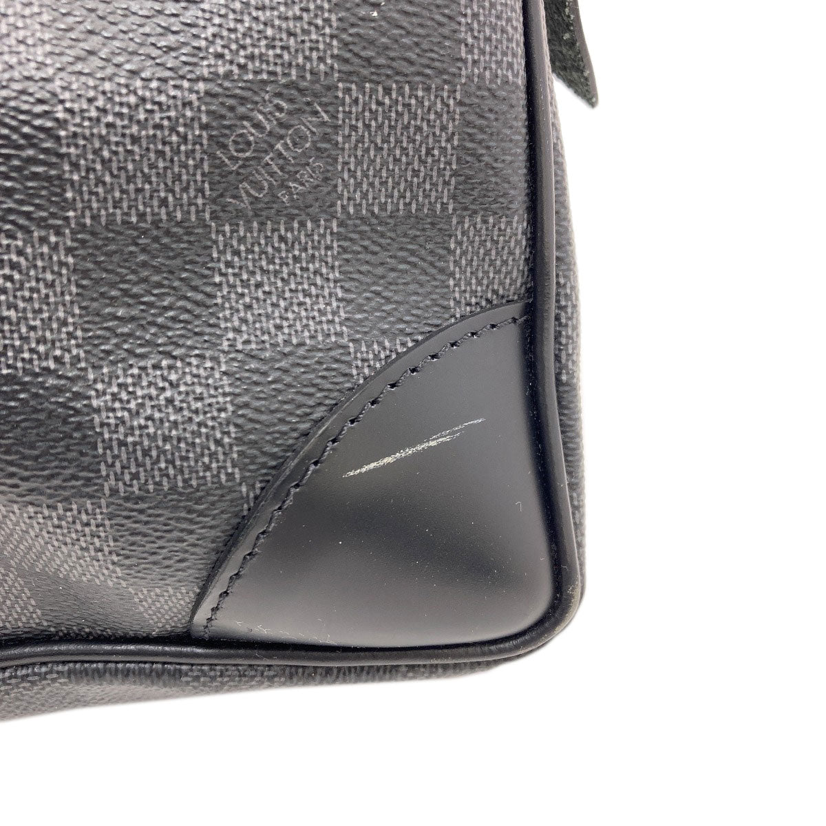LOUIS VUITTON ルイヴィトン N48224 ポルトドキュマン・ジュール ビジネスバッグ ダミエキャンバス メンズ 中古