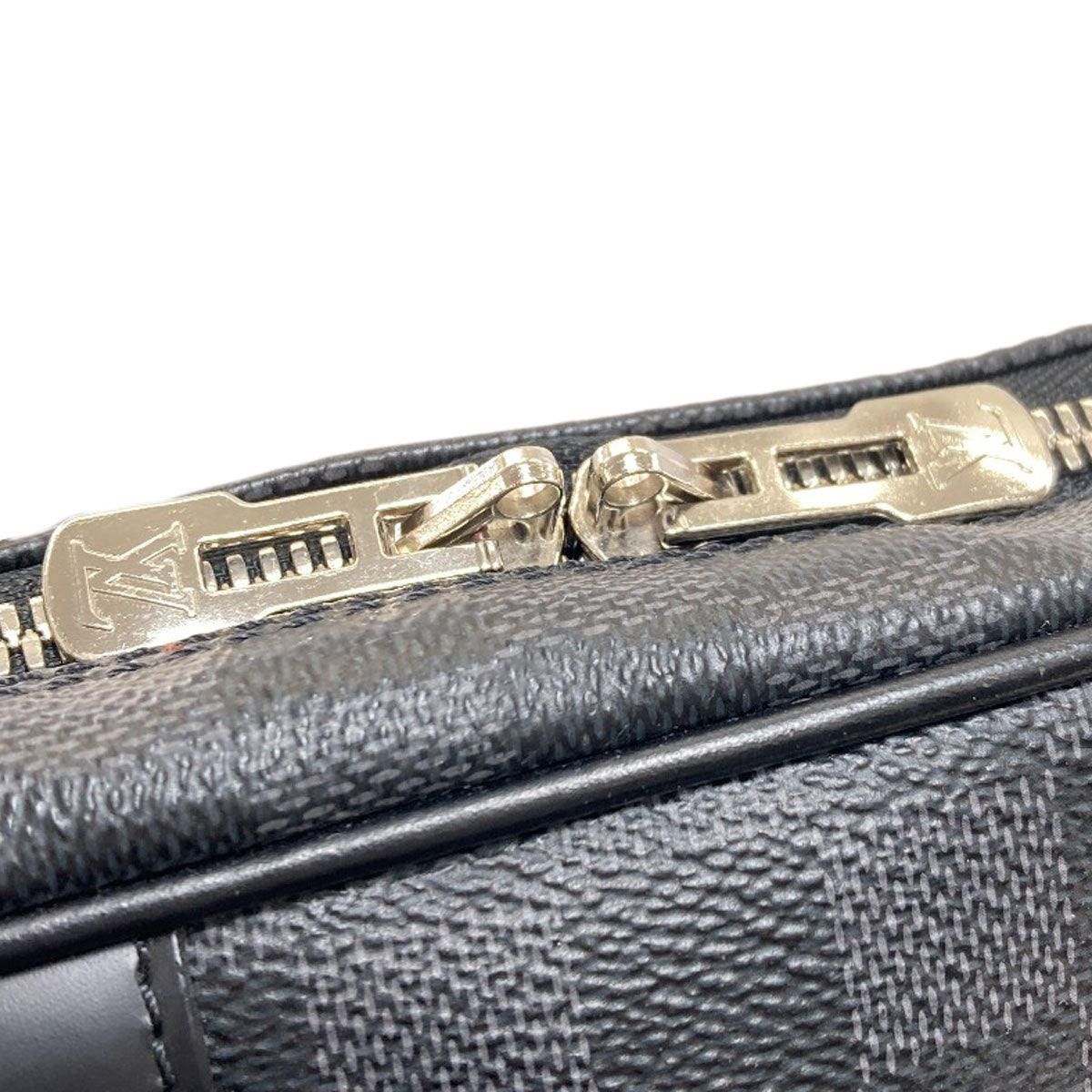 LOUIS VUITTON ルイヴィトン N48224 ポルトドキュマン・ジュール ビジネスバッグ ダミエキャンバス メンズ 中古
