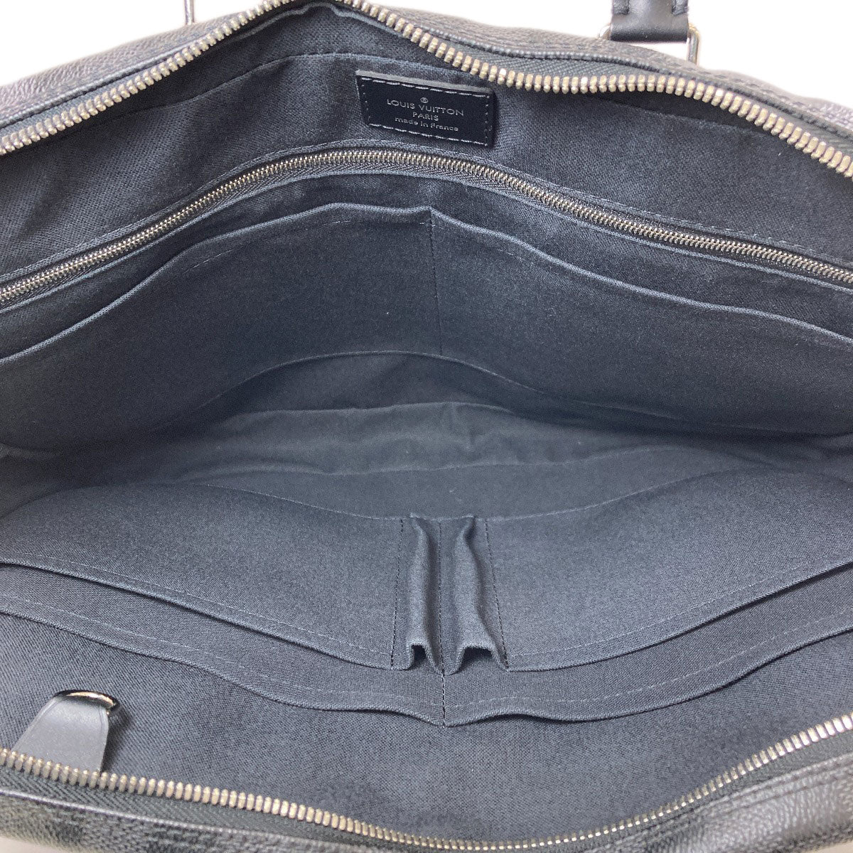 LOUIS VUITTON ルイヴィトン N48224 ポルトドキュマン・ジュール ビジネスバッグ ダミエキャンバス メンズ 中古