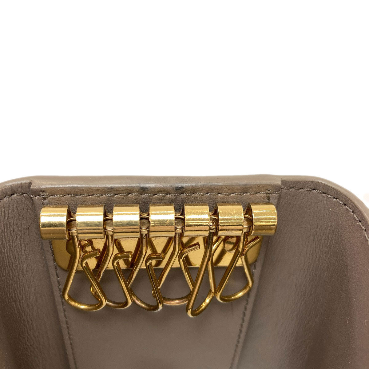 CELINE セリーヌ トリオンフ キーケース カーフ レディース 中古