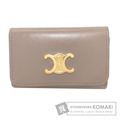 CELINE セリーヌ トリオンフ キーケース カーフ レディース 中古