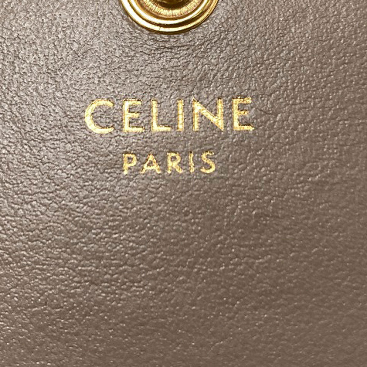 CELINE セリーヌ トリオンフ キーケース カーフ レディース 中古