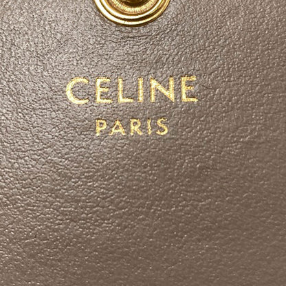 CELINE セリーヌ トリオンフ キーケース カーフ レディース 中古