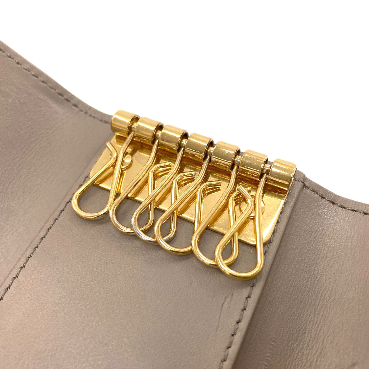 CELINE セリーヌ トリオンフ キーケース カーフ レディース 中古