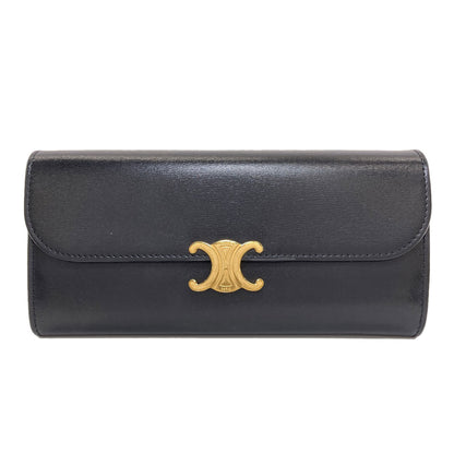 CELINE セリーヌ トリオンフ 長財布（小銭入れあり） カーフ レディース 中古