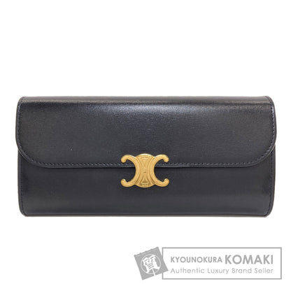 CELINE セリーヌ トリオンフ 長財布（小銭入れあり） カーフ レディース 中古