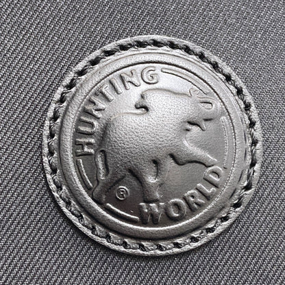 HUNTING WORLD ハンティングワールド ロゴ ハンドバッグ キャンバス レディース 中古