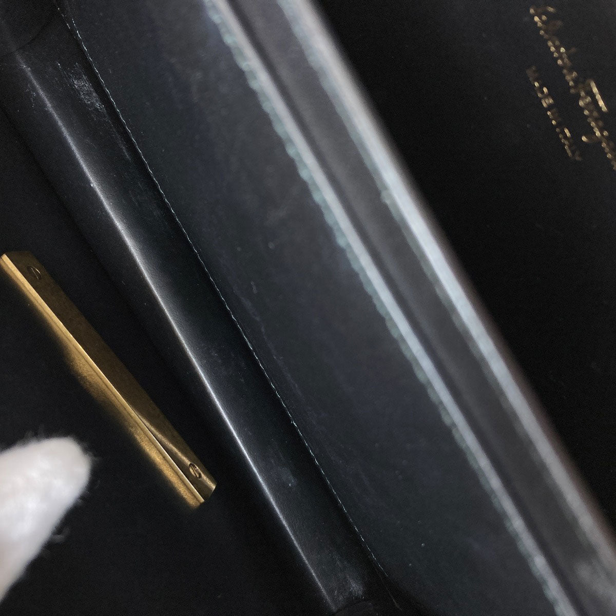 Salvatore Ferragamo サルヴァトーレフェラガモ ガンチーニ金具 ロングショルダー ショルダーバッグ レザー レディース 中古
