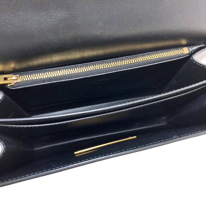 Salvatore Ferragamo サルヴァトーレフェラガモ ガンチーニ金具 ロングショルダー ショルダーバッグ レザー レディース 中古