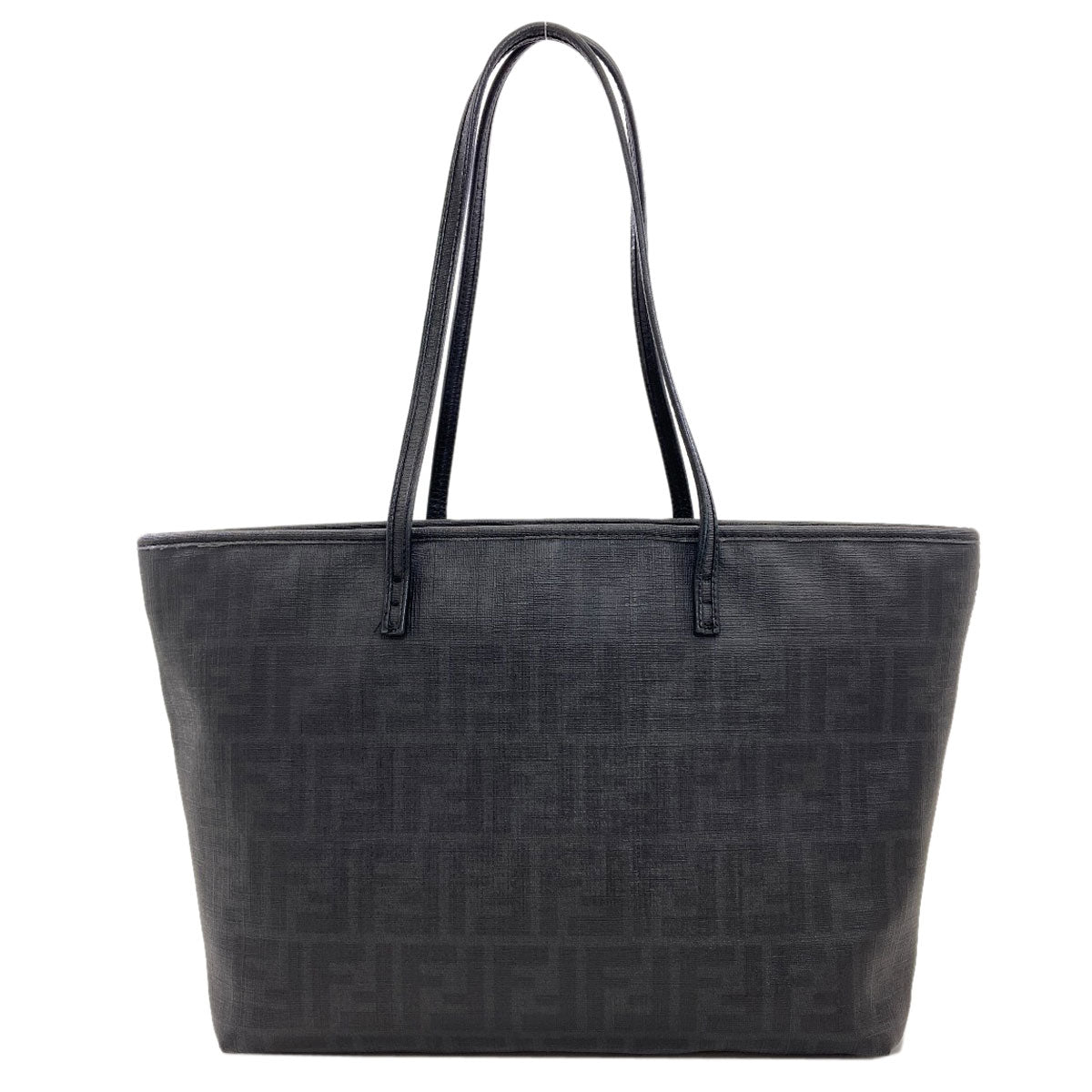 FENDI フェンディ ズッカ柄 トートバッグ PVC レディース 中古