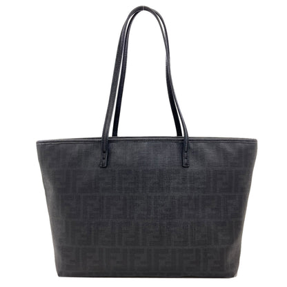 FENDI フェンディ ズッカ柄 トートバッグ PVC レディース 中古