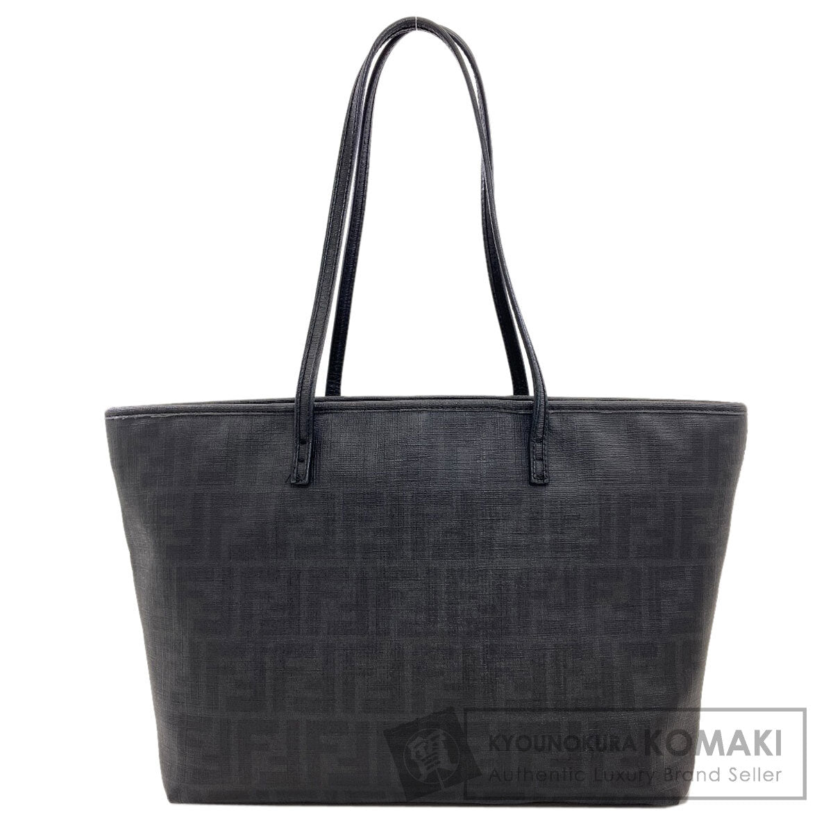FENDI フェンディ ズッカ柄 トートバッグ PVC レディース 中古