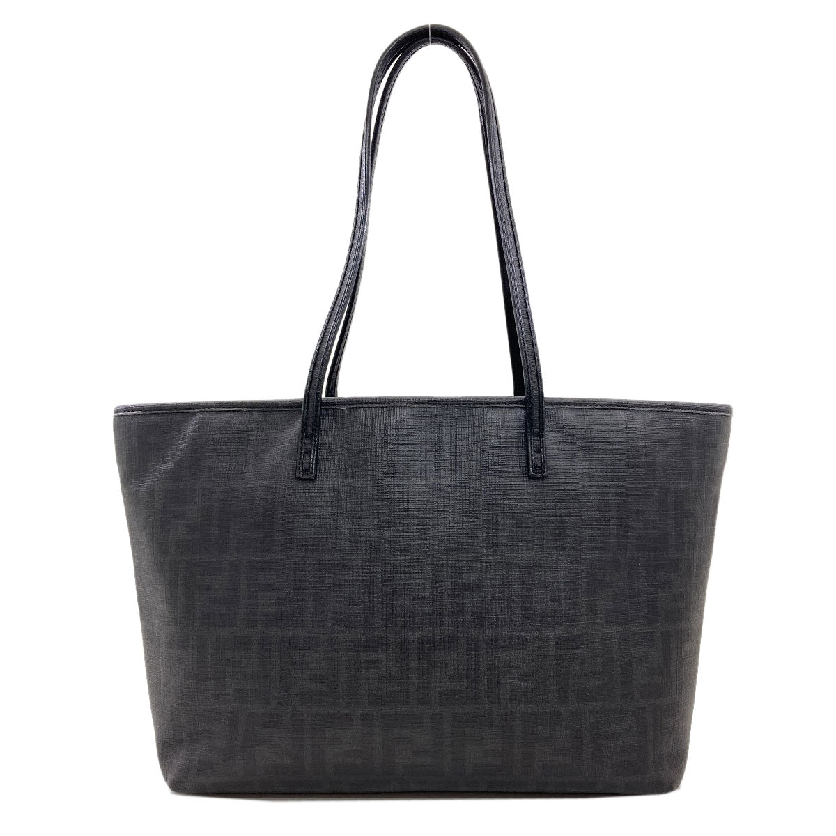 FENDI フェンディ ズッカ柄 トートバッグ PVC レディース 中古