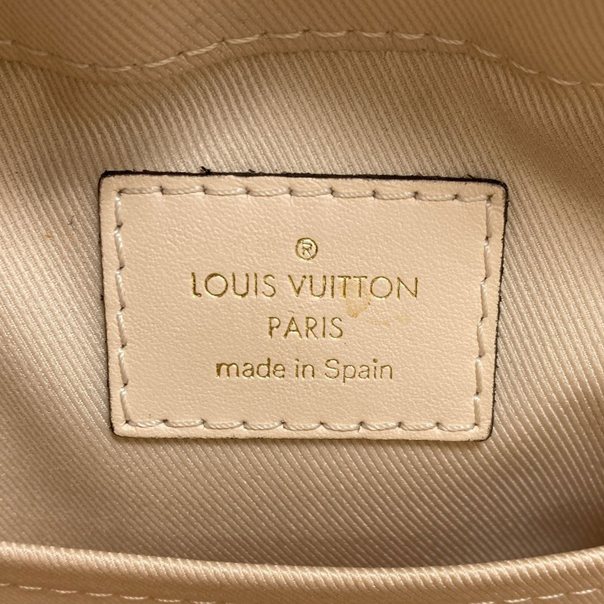 LOUIS VUITTON ルイヴィトン M43559 サントンジュ ショルダーバッグ モノグラムキャンバス レディース 中古
