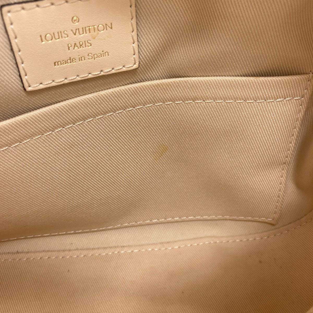 LOUIS VUITTON ルイヴィトン M43559 サントンジュ ショルダーバッグ モノグラムキャンバス レディース 中古