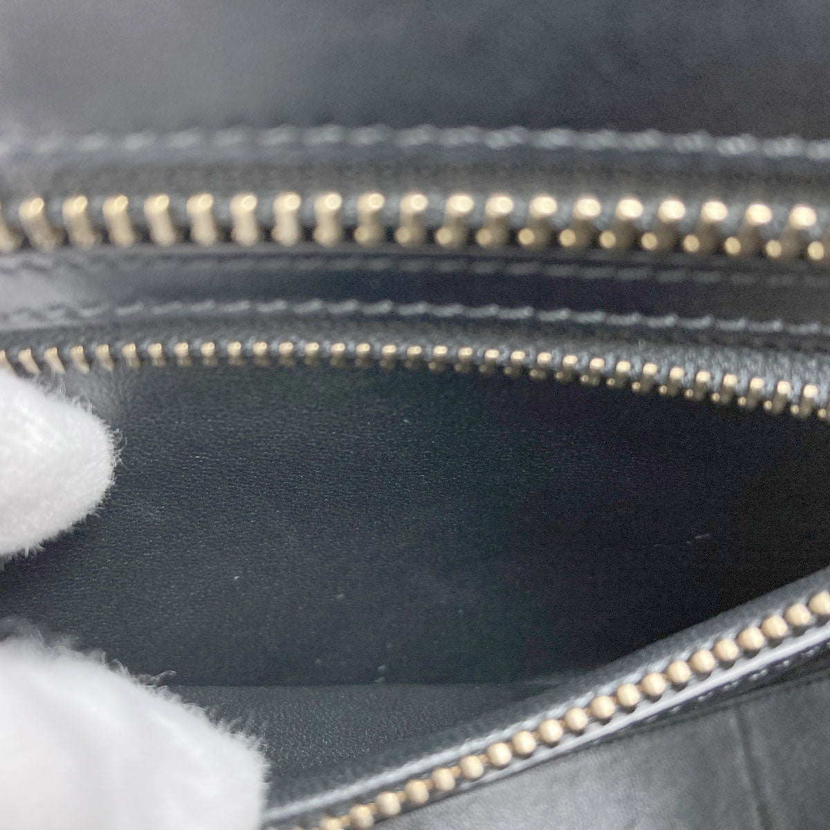 CELINE セリーヌ ラゲージマイクロ ハンドバッグ キャンバス レディース 中古