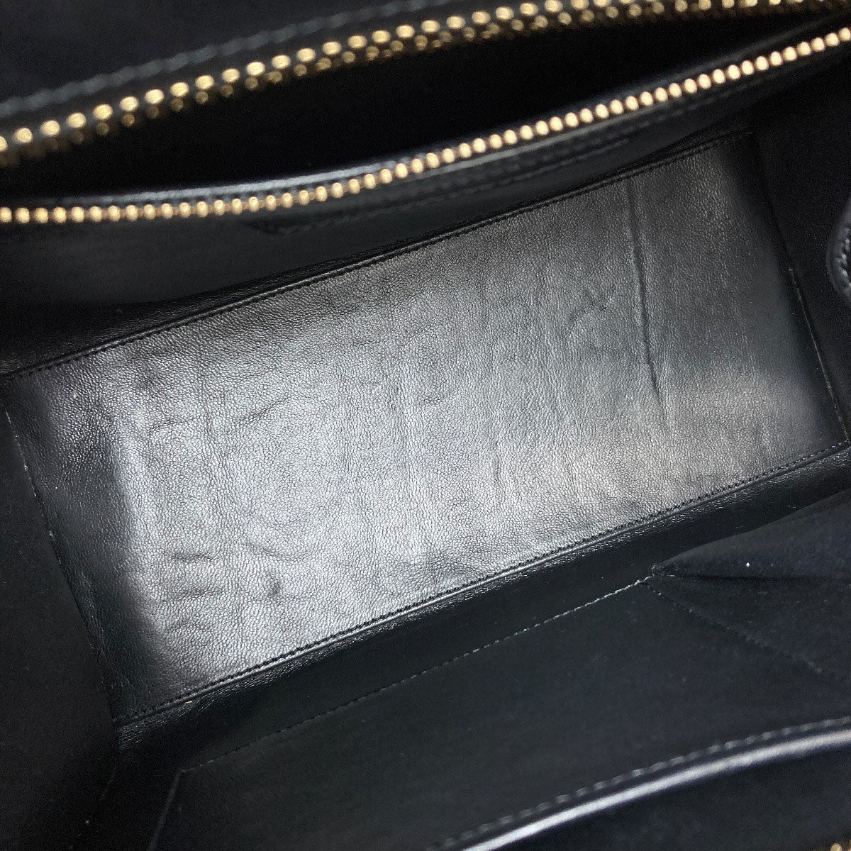 CELINE セリーヌ ラゲージマイクロ ハンドバッグ キャンバス レディース 中古
