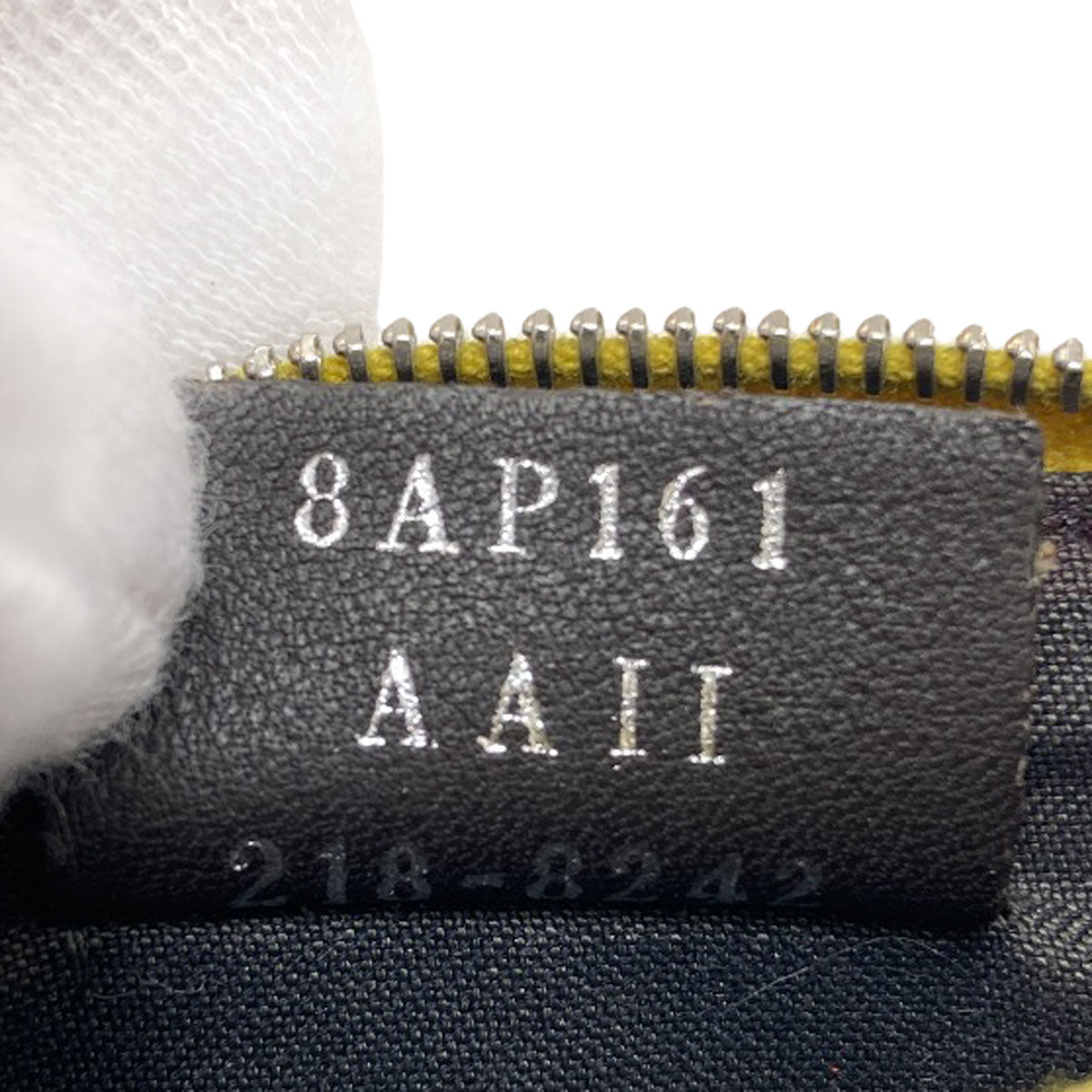 FENDI フェンディ ズッカ柄 カードケース レザー レディース 中古