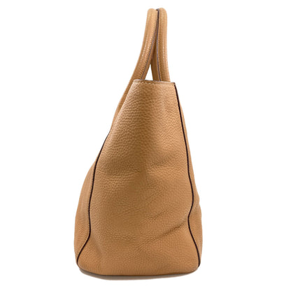 PRADA プラダ ロゴ 2WAY ハンドバッグ レザー レディース 中古