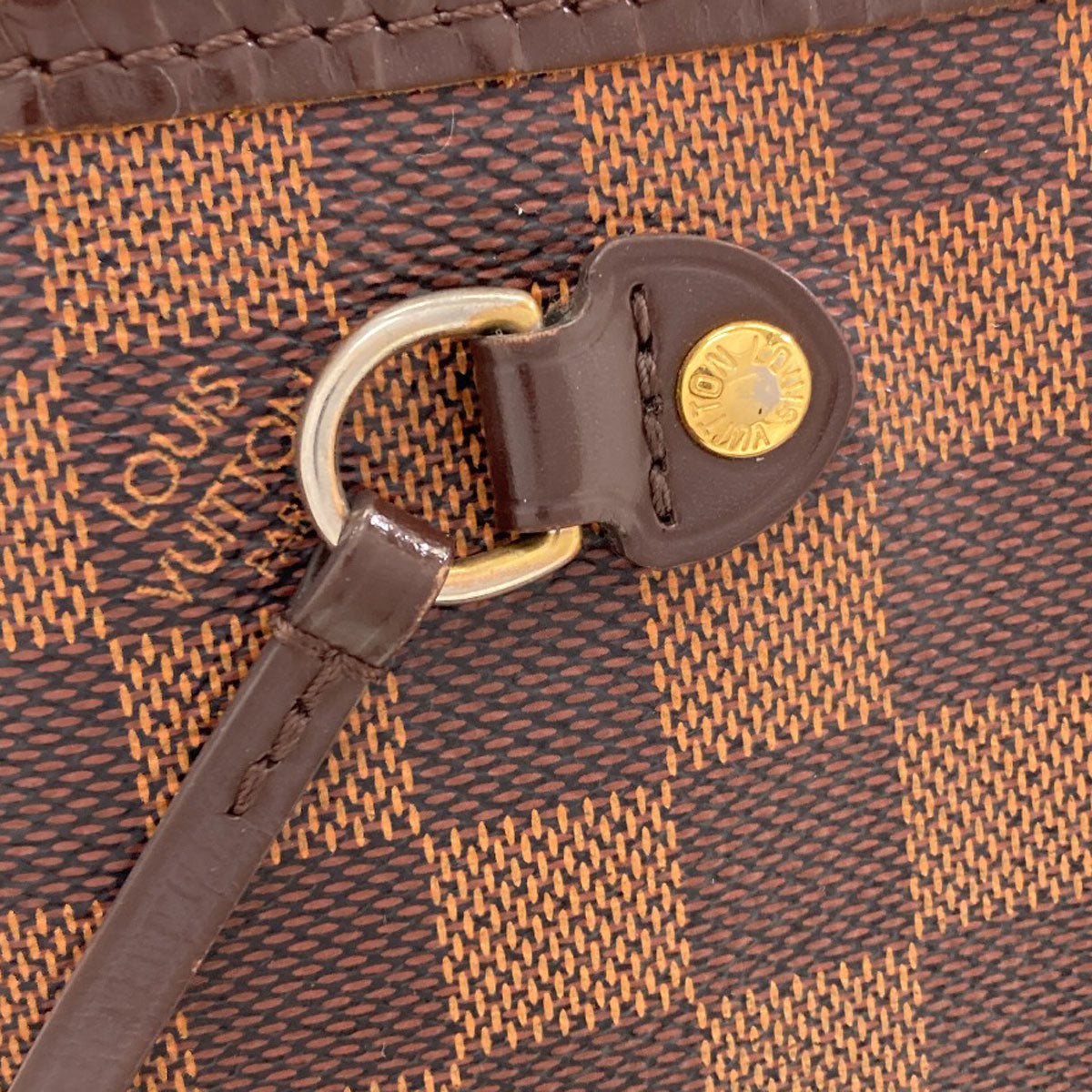 LOUIS VUITTON ルイヴィトン N40600 ネヴァーフルPM ハンドバッグ ダミエキャンバス レディース 中古