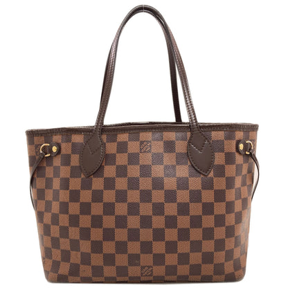 LOUIS VUITTON ルイヴィトン N40600 ネヴァーフルPM ハンドバッグ ダミエキャンバス レディース 中古