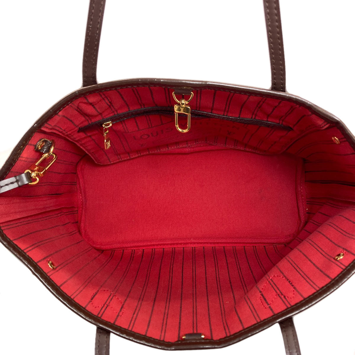 LOUIS VUITTON ルイヴィトン N40600 ネヴァーフルPM ハンドバッグ ダミエキャンバス レディース 中古