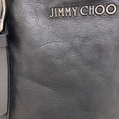 Jimmy Choo ジミーチュウ スタッズ 2WAY ハンドバッグ レザー レディース 中古