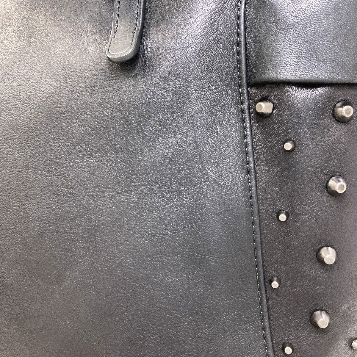 Jimmy Choo ジミーチュウ スタッズ 2WAY ハンドバッグ レザー レディース 中古