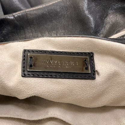 Jimmy Choo ジミーチュウ スタッズ 2WAY ハンドバッグ レザー レディース 中古