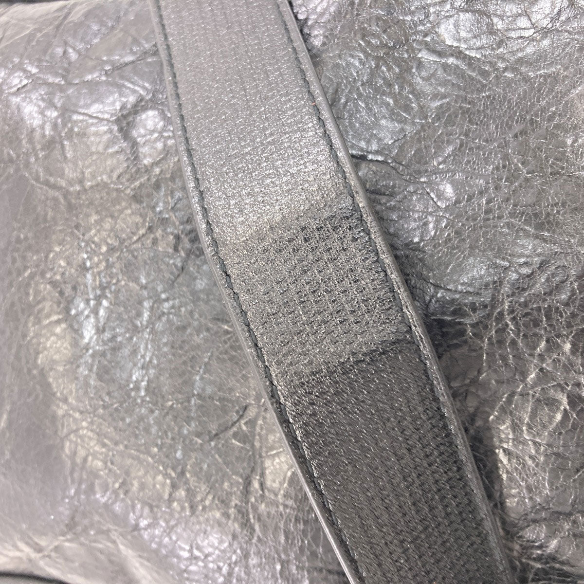 BALENCIAGA バレンシアガ 721850 スモール クロスボディ アディダスコラボ ショルダーバッグ カーフ レディース 中古